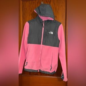 Faux Hooded North Face Zip Up